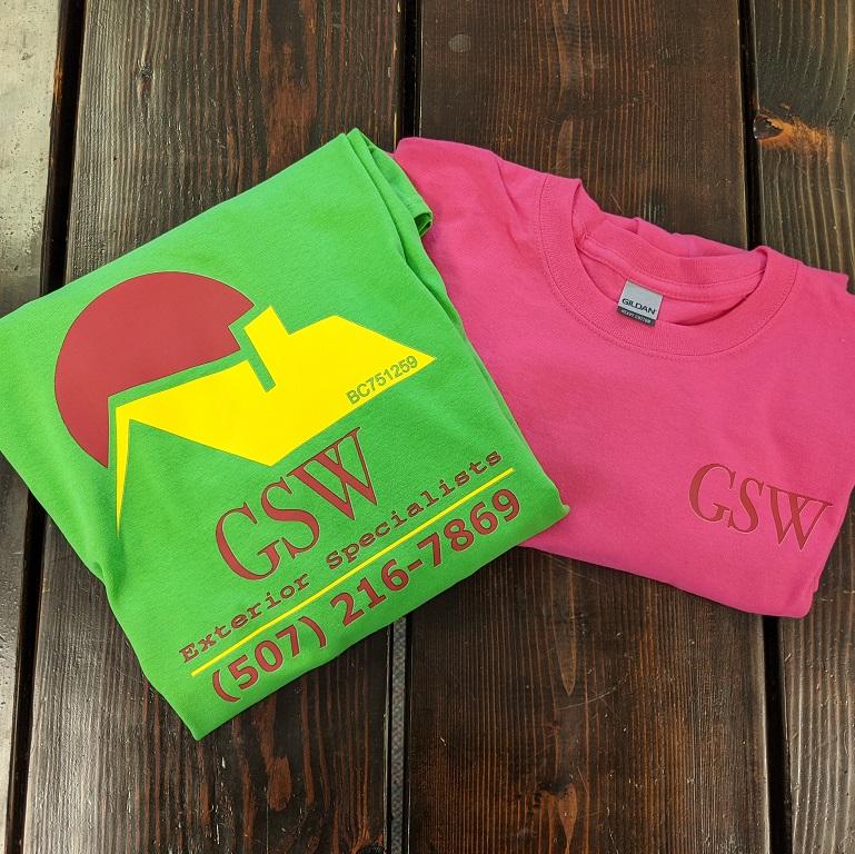 Screen print example